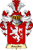 French Family Coat of Arms (v.23) for Ancelin