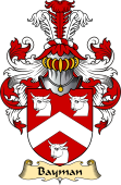 English Coat of Arms (v.23) for the family Bayman