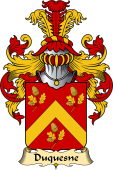 French Family Coat of Arms (v.23) for Quesne (du)