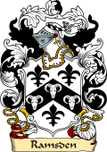 English or Welsh Family Coat of Arms (v.23) for Ramsden (Langley, Yorkshire. 1575)