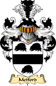 English Coat of Arms (v.23) for the family Metford