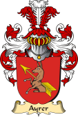 v.23 Coat of Family Arms from Germany for Ayrer