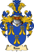 English Coat of Arms (v.23) for the family Roos