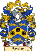 English or Welsh Family Coat of Arms (v.23) for Fowler