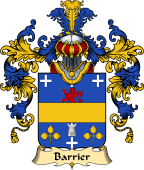French Family Coat of Arms (v.25) Barrier