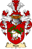 Welsh Family Coat of Arms (v.23) for Hood (of Cemais, Pembrokeshire))
