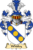 English Coat of Arms (v.23) for the family Whitley