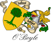 Sept (Clan) Coat of Arms from Ireland for O'Boyle