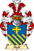 v.23 Coat of Family Arms from Germany for Hulf