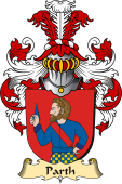 v.23 Coat of Family Arms from Germany for Parth