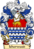 English or Welsh Family Coat of Arms (v.23) for Isherwood (Windsor, Berks)