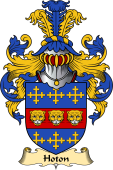 Welsh Family Coat of Arms (v.23) for Hoton (or Houghton-of Pembrokeshire)