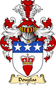 Scottish Family Coat of Arms (v.23) for Douglas