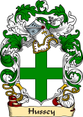 English or Welsh Family Coat of Arms (v.23) for Hussey