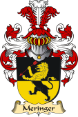 v.23 Coat of Family Arms from Germany for Meringer