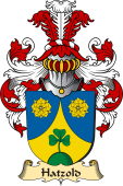 v.23 Coat of Family Arms from Germany for Hatzold