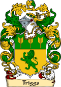English or Welsh Family Coat of Arms (v.23) for Triggs (Devonshire)
