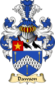 English Coat of Arms (v.23) for the family Dawson
