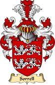 English Coat of Arms (v.23) for the family Sorrell