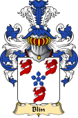 French Family Coat of Arms (v.23) for Blin