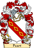 English or Welsh Family Coat of Arms (v.23) for Peart (or Pert)