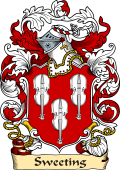 English or Welsh Family Coat of Arms (v.23) for Sweeting (Somersetshire)