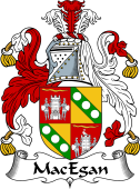 Irish Coat of Arms for MacEgan