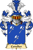 French Family Coat of Arms (v.23) for Cuvelier