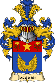 French Family Coat of Arms (v.23) for Jacquier