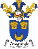 Coat of Arms from Scotland for Craigmyle