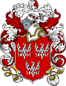 English or Welsh Coat of Arms for Hereford (Herefordshire, and Worcestershire)
