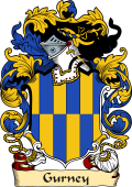 English or Welsh Family Coat of Arms (v.23) for Gurney (or Gurnard London, 1642)