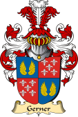 v.23 Coat of Family Arms from Germany for Gerner