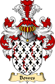 English Coat of Arms (v.23) for the family Bowes