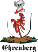 German shield on a mount for Ehrenberg