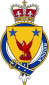 Families of Britain Coat of Arms Badge for: Riddick (Scotland)