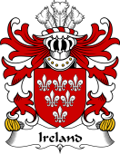Welsh Coat of Arms for Ireland (of Oswestry, Shropshire)