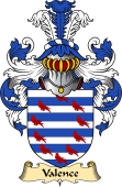 English Coat of Arms (v.23) for the family Valence