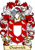 English or Welsh Family Coat of Arms (v.23) for Chadwick