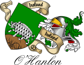 Sept (Clan) Coat of Arms from Ireland for O'Hanlon