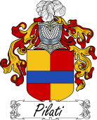 Araldica Italiana Coat of arms used by the Italian family Pilati