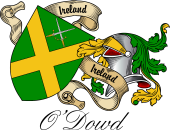Sept (Clan) Coat of Arms from Ireland for O'Dowd