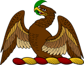 Demi Eagle Holding Crescent