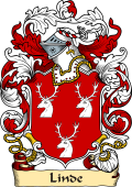 English or Welsh Family Coat of Arms (v.23) for Linde (Dorsetshire)
