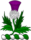 Family crest from Scotland for Emsley or Emslie