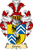 v.23 Coat of Family Arms from Germany for Greve