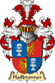 v.23 Coat of Family Arms from Germany for Hailbronner