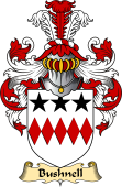 English Coat of Arms (v.23) for the family Bushnell