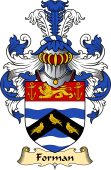 English Coat of Arms (v.23) for the family Forman