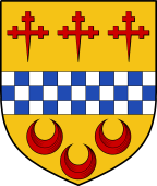 Scottish Family Shield for Rowan